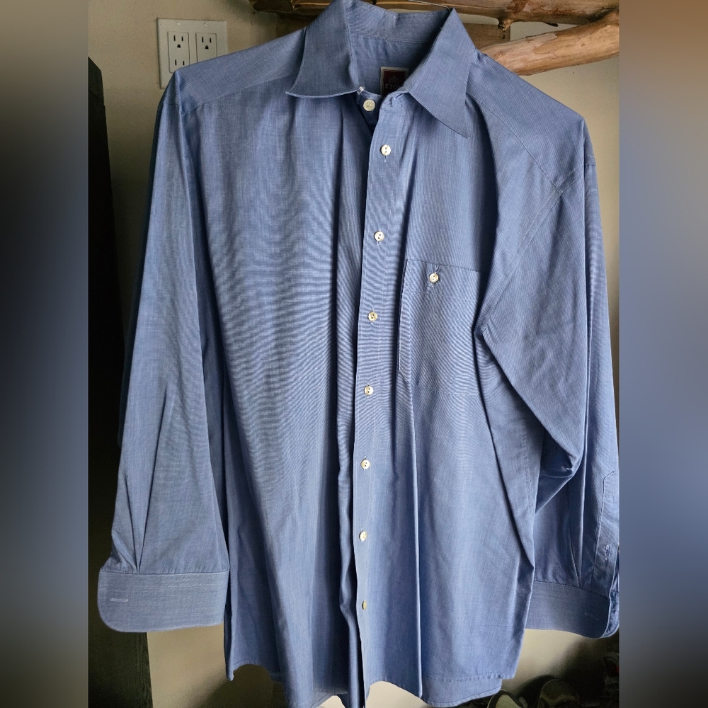 Eton Classic Blue Dress Shirt